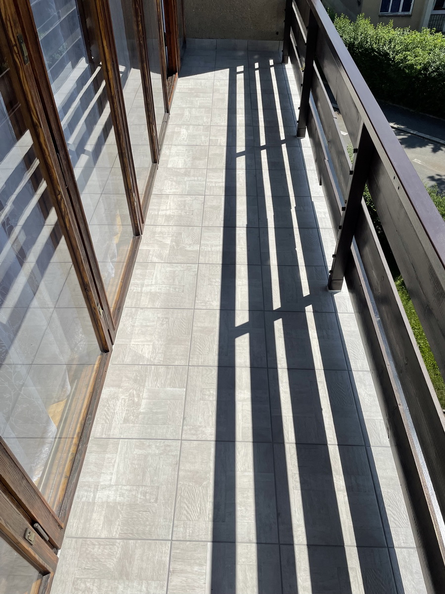 Výměna dlažby balkónu včetně hydroizolace